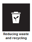 Reducing waste and recycling